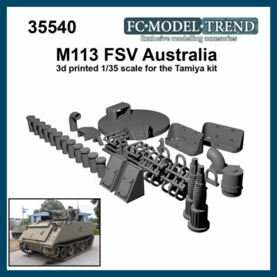 FC Model Trend 1/35 Australian M113 FSV Detail set for Tamiya kits