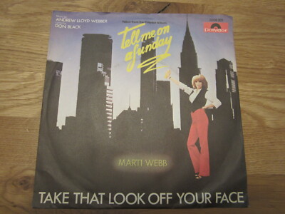 Single / Marti Webb    Take That Look Off Your Face / DE Press / 