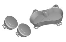 Lens Caps for Leica Ultravid 8x20 Binoculars Eyepieces Protection & objective