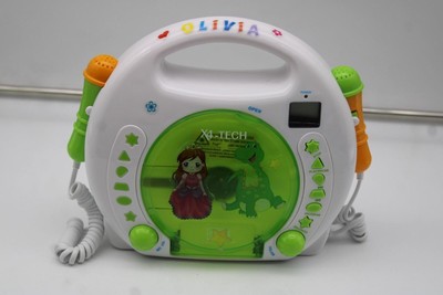 X4-TECH Kinder CD-Player Bobby Joey MP3 mit Akku und Netzteil | Als DEFEKT