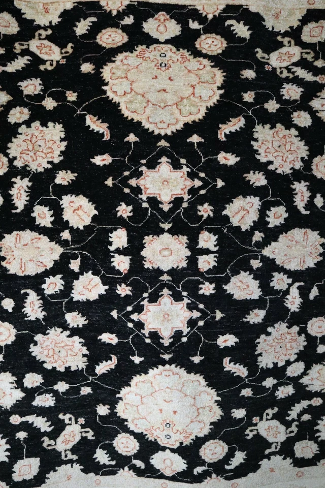 4'8" x 5'9" ft. Oushak Rug, Turkoman Rug, Afghan Rug, Hand Knotted Wool Rug - Image 2 of 4