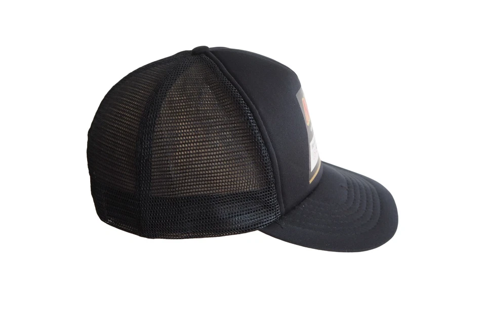 Vintage USA 94 Mars World Cup Trucker Cap 90s football hat black big logo 1994 - Image 4 of 4