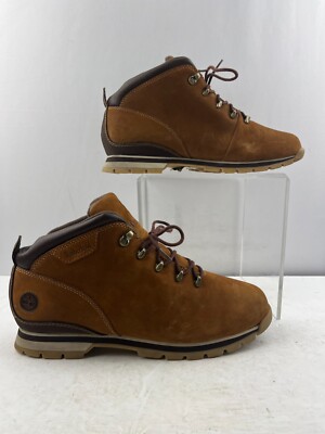 Timberlands men\'s brown leather lace ups size 12 Timberland PREMIUM 6 IN LACE WATERPROOF BOOT Men main image 3