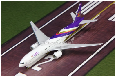 【美品】Phoenix タイ航空 BOEING 777-200ER 1/400 1:400 Phoenix THAI BOEING 777-200ER Passenger Airplane Diecast