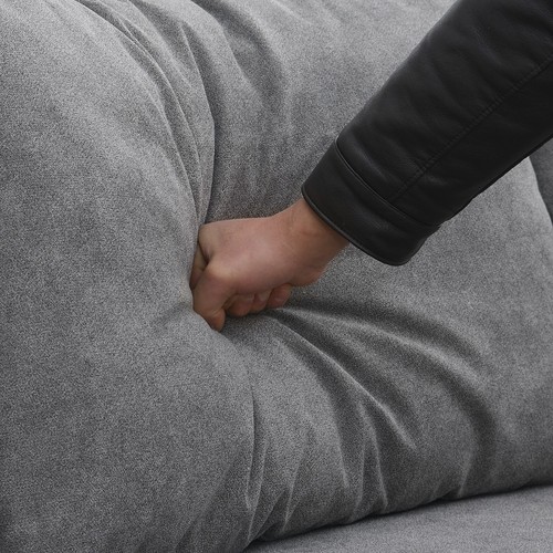Modern L Shaped Sectional Sofa Living Room Couch Furniture w/ Pillow - Picture 7 of 13