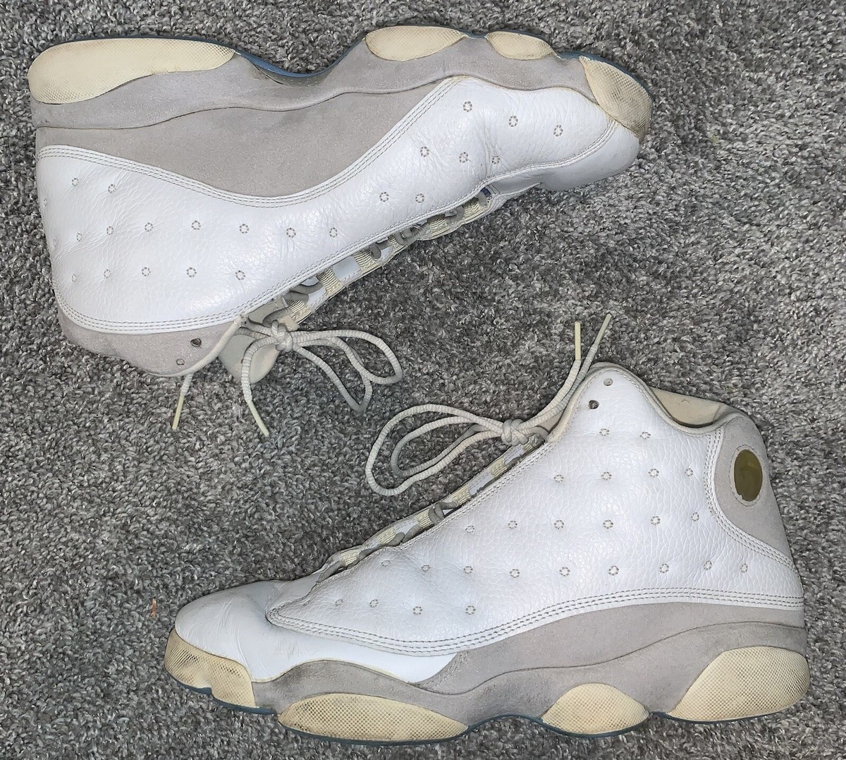 Size 11.5 Air Jordan 13 Retro Neutral Grey 2005 Rare XIII Jordan 13 Retro Neutral Grey for Sale | Authenticity  main image 3