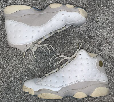 AIR JORDAN RETRO 13 XIII WHITE NEUTRAL GREY UNIVERSITY BLUE 310004-103 11.5 NIKE