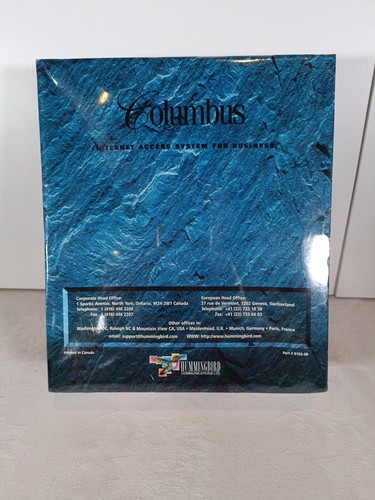 Columbus Internet Software versiegelt neu in Big Box Vintage Retro Windows - Bild 4 von 9