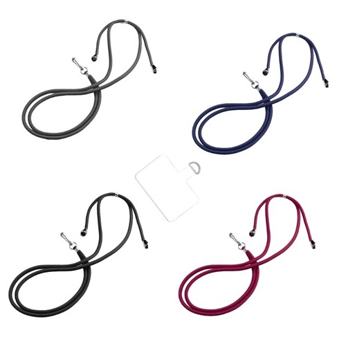 Phone Universal Clip Antilost Strap Crossbody Long Strap Adjustable Neck Strap