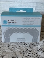 Martha Stewart Framed Border Punch Cartridge DIAMOND LATTICE NEW Papercrafting