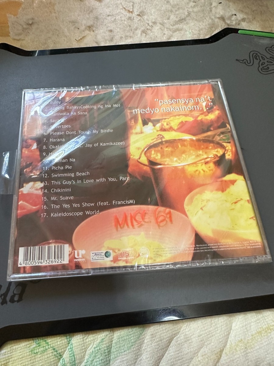 Parokya Ni Edgar Francis M Inhuman Sessions CD New Sealed  Universal