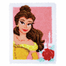 Vervaco Latch Hook Kit: Rug: Disney: Enchanted Beauty