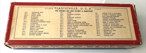 VTG Bachmann Bros Plasticville USA Diner Kit DE-7 o gauge - red roof - Picture 3 of 3