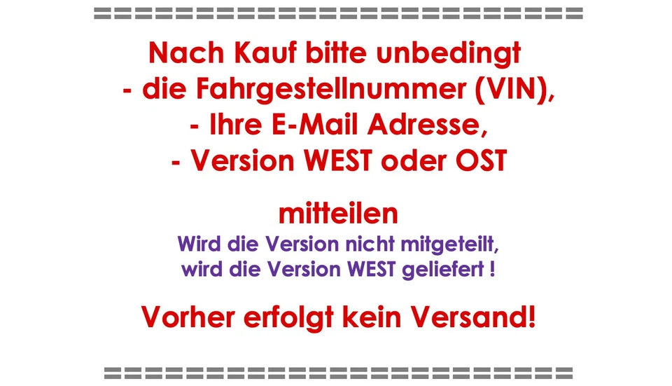 BMW MINI Navi Update ROAD Map Europe NEXT WEST oder OST 2025 / inkl FSC ohne USB - Bild 2 von 4