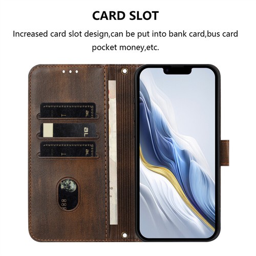 Magnetic Leather Wallet Phone Case For Samsung A06 A16 A25E A15 A55 A05S A25 A36 - 第 12/20 張圖片