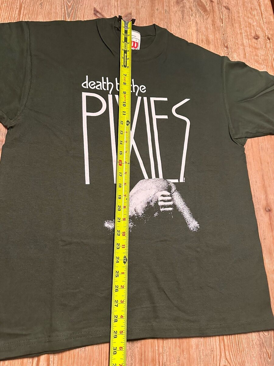 Vintage 90s NOS Pixies Tshirt Death To The Pixies Green Vintage 90s NOS Pixies Tshirt Death To The Pixies Green