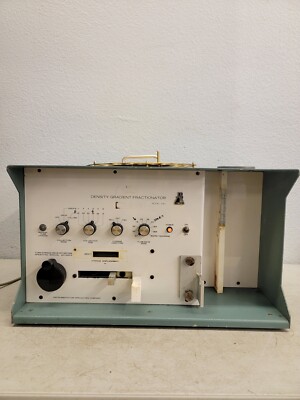 ISCO Teledyne Density Gradient Fractionator Collector Model 640 Ultraviolet Unit