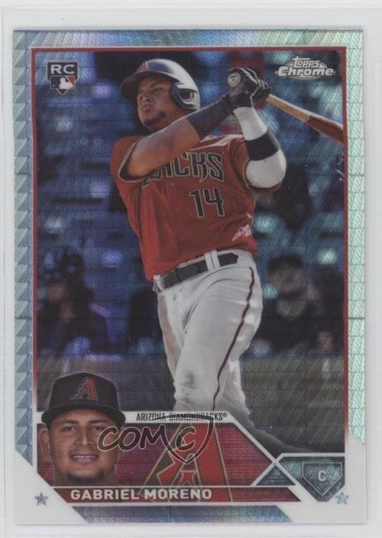 2023 Topps Chrome Update Prism Refractor Gabriel Moreno #USC36 6u5
