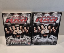 WWE The Best of Raw 3 Dvd Set + bonus   15th Anniversary edition extremely rare 