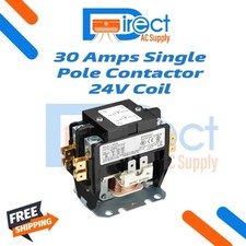 AC Contactor 30/40 amps 1 pole/2 Poles 24Volts Coil
