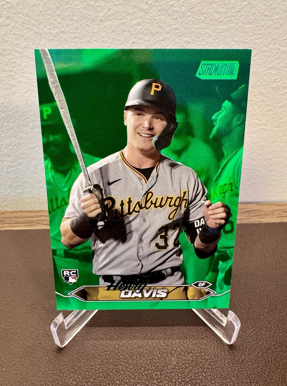 2024 Topps Stadium Club Henry Davis Green Rookie #207 RC /199 Pirates