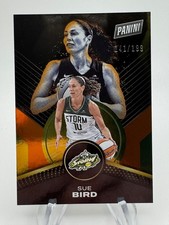 2025 WNBA Player of the Day SUE BIRD Orange Prizm /199 #58 Seattle Storm