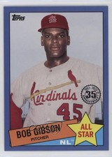 2020 Topps 1985 Topps Baseball All-Stars Blue Bob Gibson #85AS-26 HOF 15sx