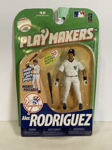 スポーツ 2003 McFarlane Baseball Alex Rodriguez McFarlane MLB Playmakers Series 2 Alex Rodriguez Action Figure