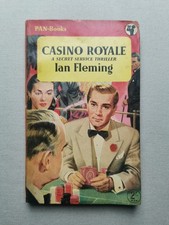 Casino Royale by Ian Fleming 1955 Pan 1st edition (VGC) Blond Bond Version