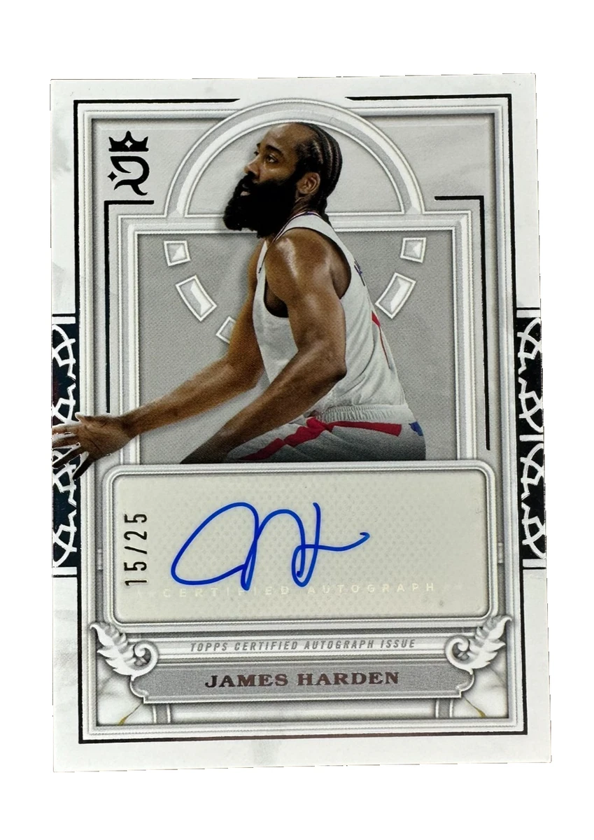 James Harden Autographed Basketball Trading Cards for sale | eBay