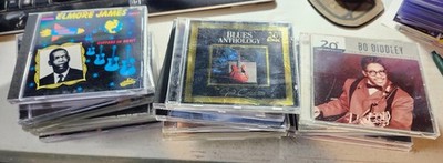 Collection of BLUES: TEXAS, SOUTHERN, ROCK... Music CD's, You Choose!