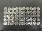 Lot of (50) 1963 Roosevelt Dimes 90% Silver