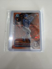 2022 Bowman Chrome Sapphire Danyer Cueva 1st Prospect Orange Refractor # /75 