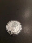 North American Big Game Super Slam 0.999 Silver 1 oz  Coin  In a Plastic Case