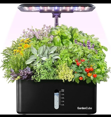 #ad Hydroponics Growing System Indoor Garden: Herb Garden Kit Indoor LED Grow Light $38.99