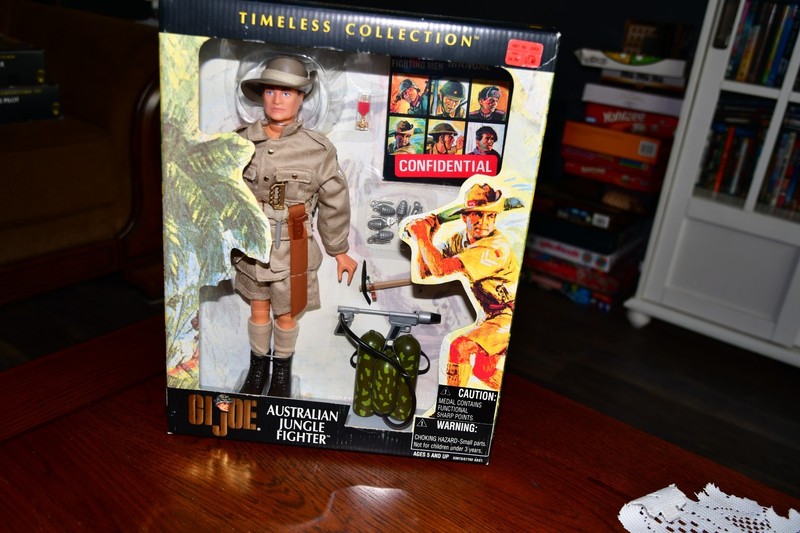 1964 G.I. Joe reproduction Timeless Australian Jungle Fighter Hasbro 2001 NIB