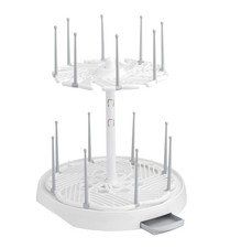 Munchkin High Capacity White Baby Bottles and Accessories Drying Rack