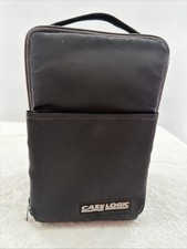 Vintage Case Logic Zip Up CD Case Holds 15 CDs With Plastic Inner Tray 1990s EUC