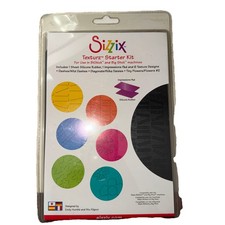 Texturz Starter Kit. Sizzix 654376.Da utilizzare in macchine Big Kick & Big Shot. Nuovo