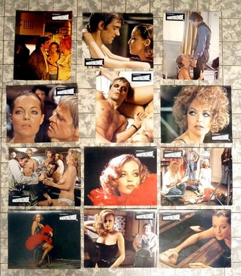 NACHTBLENDE Romy Schneider 24 AUSHANGFOTOS Satz EA ´75 Important c'est d'aimer