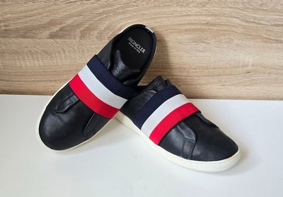 Moncler Alice Mules Slip-On-Sneaker Leder Sandalen Pantoletten Gr. 3,5 = 36