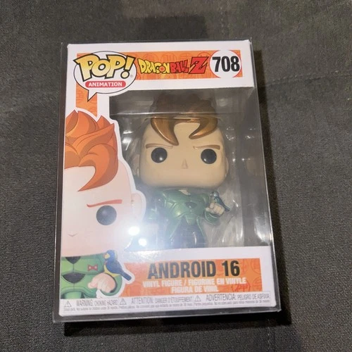 Funko Pop!  Dragon Ball Z 708 Android 16 With Protector
