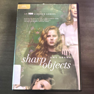 HBO Sharp Objects Season 1 DVD Amy Adams +Digital Copy/Bonus 2018 NR R1