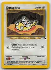 Pokemon Card Dunsparce Common Neo Discovery 54/75