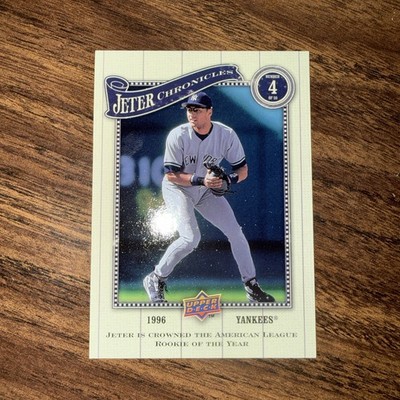 2008 Upper Deck Jeter Chronicles Derek Jeter #DJC4 HOF Rare #4 New York Yankees