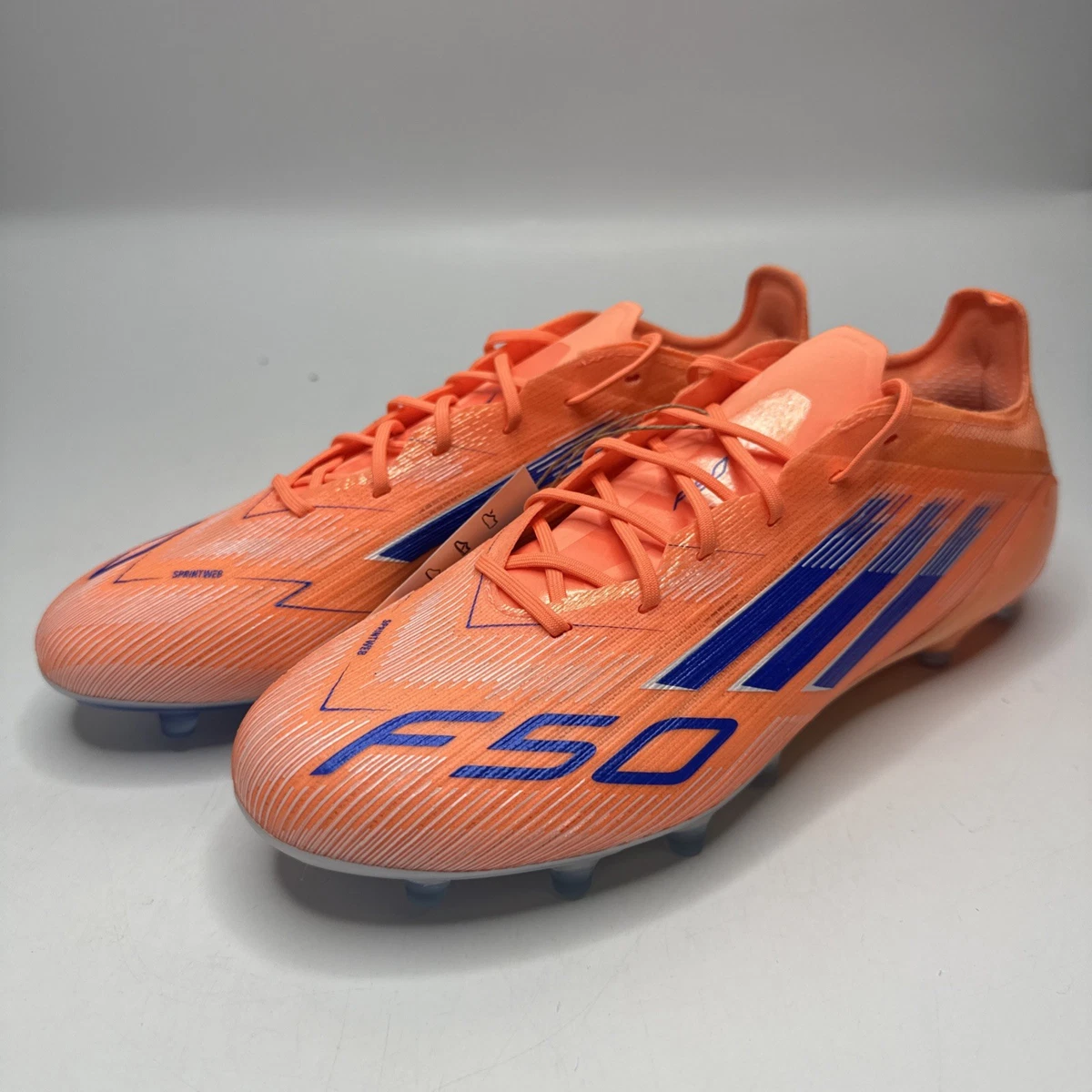 adidas gazelle silver green womens adidas Kids' Adizero Electric.2 II Football Cleats, Size 1, White/Orange main image 1