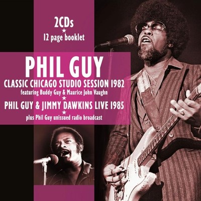 Phil Guy, Jimmy Dawkins Klassische Chicago Studio-Session 1982 Doppel-CD JSP2508
