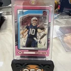 2024 Panini Clearly Donruss Rated Rookie Drake Maye #53 Pink (RC)