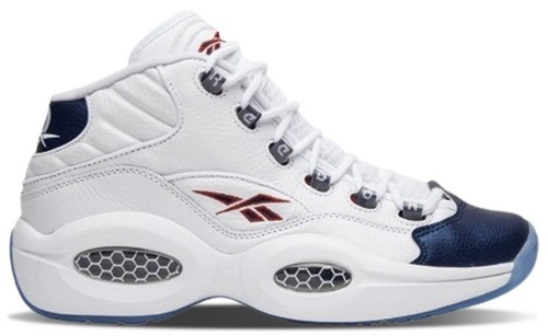 Reebok Question Mid Blue Toe 2022 Allen Iverson GX0227 Men display picture 1