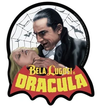 Bela Lugosi Dracula Bites Vinyl Sticker